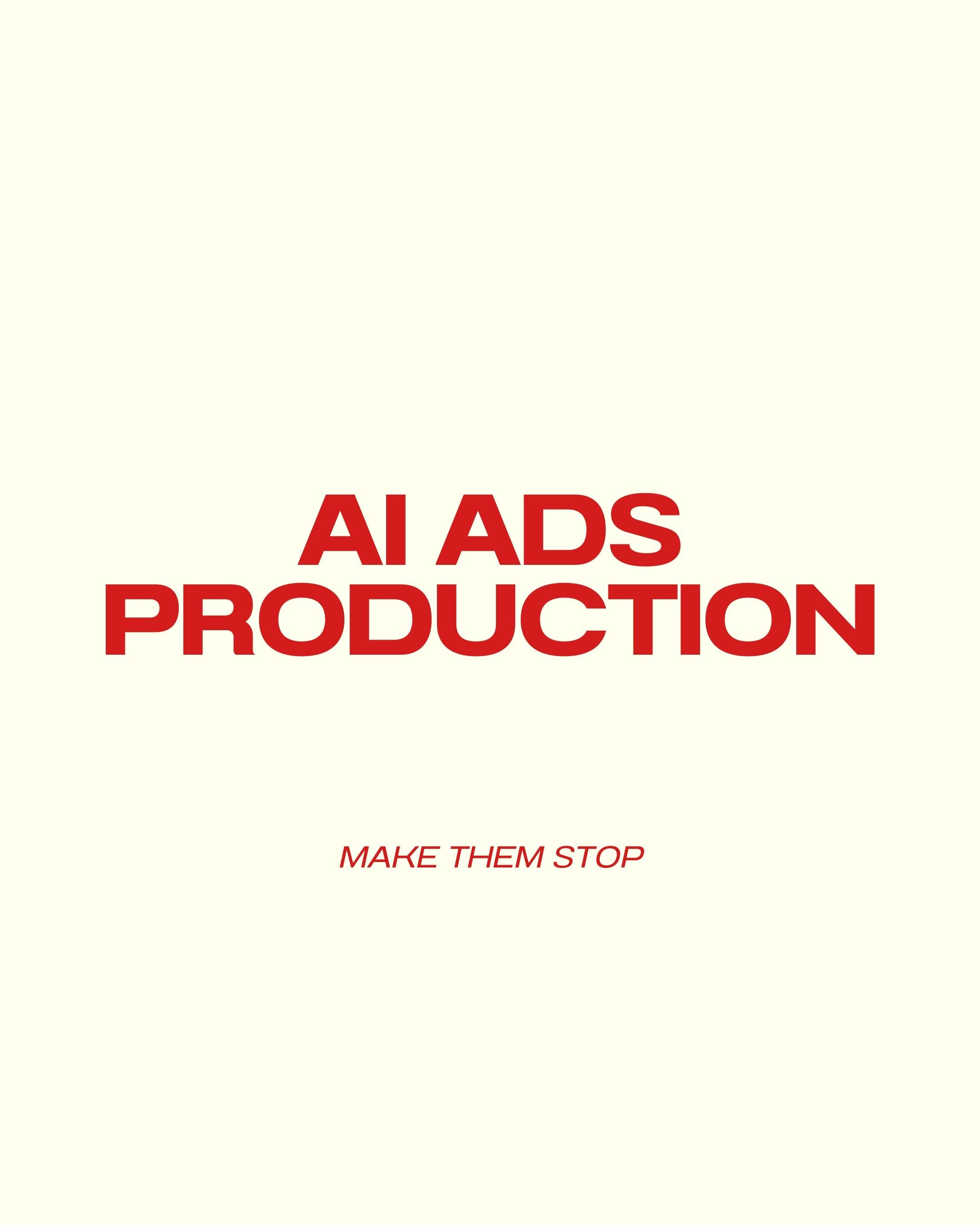 AI ADS PRODUCTION